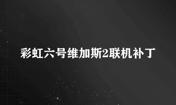 彩虹六号维加斯2联机补丁