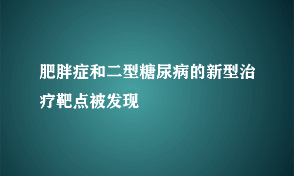 肥胖症和二型糖尿病的新型治疗靶点被发现