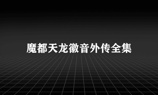 魔都天龙徽音外传全集