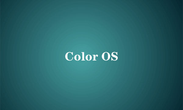 Color OS