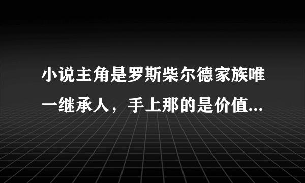 小说主角是罗斯柴尔德家族唯一继承人，手上那的是价值2亿的苹果7手机，老被人说山寨机，为了美女买黄？