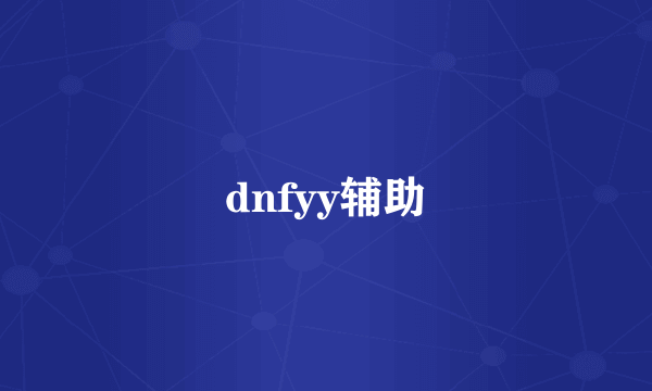 dnfyy辅助