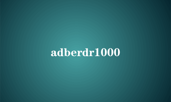 adberdr1000