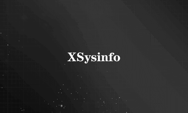 XSysinfo