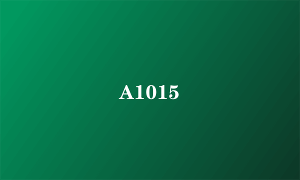 A1015