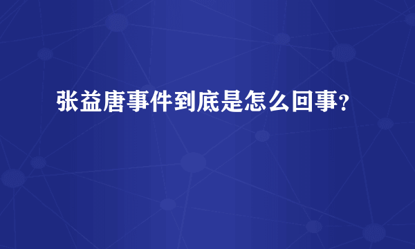 张益唐事件到底是怎么回事？