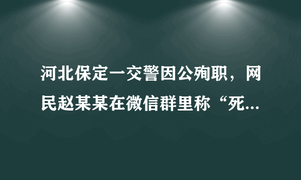 河北保定一交警因公殉职，网民赵某某在微信群里称“死得好”。赵某某因涉嫌寻衅滋事被行政拘留10日。对此认识正确的是（　　）①赵某某的行为是犯罪行为②启示我们违法行为不可为③赵某某的行为违背了社会主义核心价值观④网络不是法外之地，要正确处理自由与规则的关系A.①②③B.①②④C.②③④D.①③④