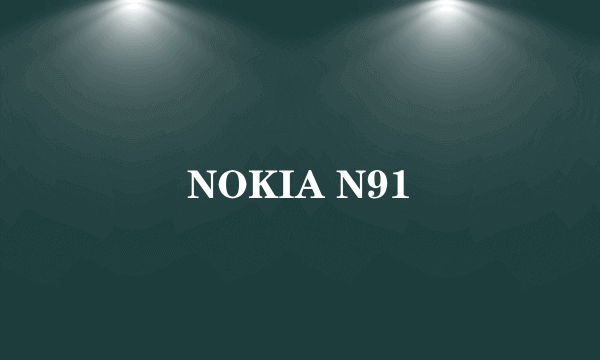 NOKIA N91