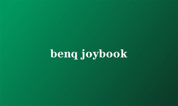 benq joybook